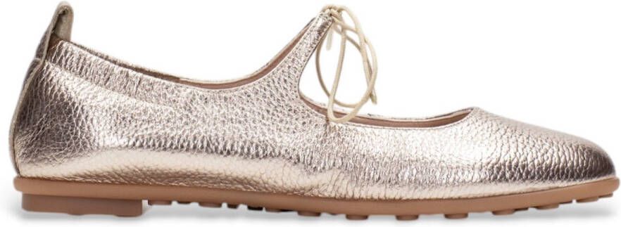 Hispanitas Gouden Bombay Leren Ballerina's