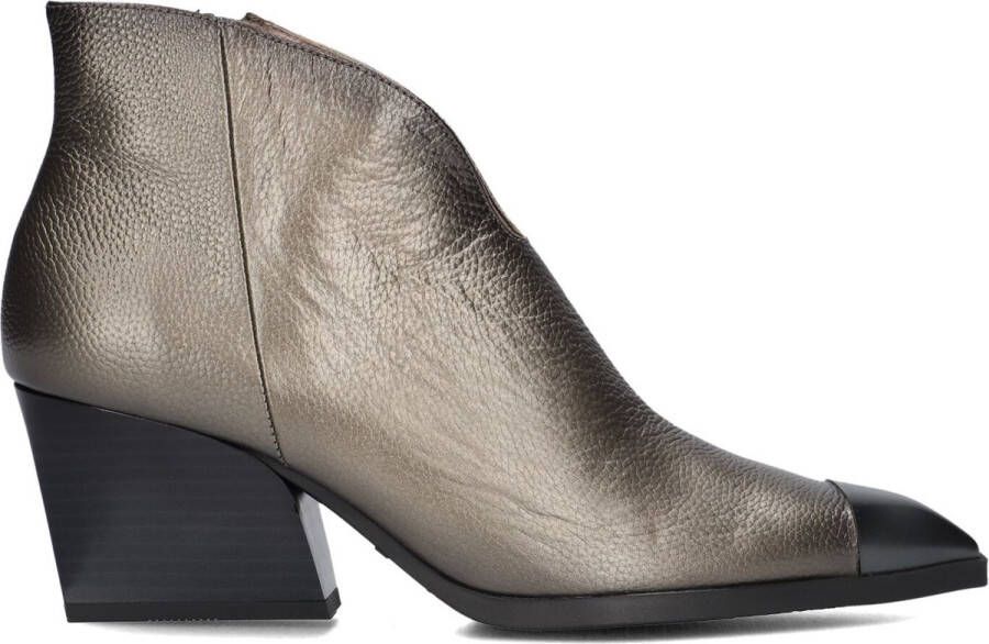 HISPANITAS Enkellaarsjes Dames Hi243596 Met Maat: 41 Materiaal: Leer Kleur: Brons