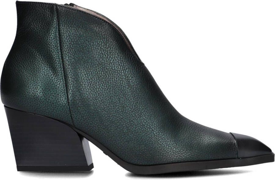 HISPANITAS Enkellaarsjes Dames Hi243596 Met Maat: 40 Materiaal: Leer Kleur: Groen