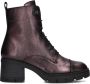 HISPANITAS Veterboots Dames Hi243605 Maat: 37 Materiaal: Leer Kleur: Rood - Thumbnail 1