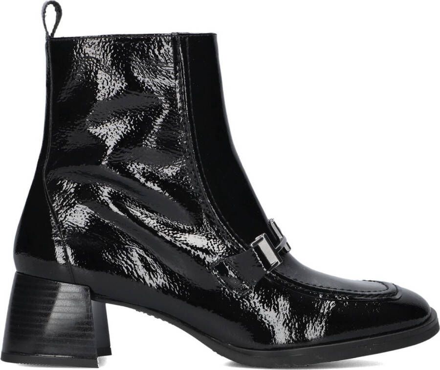 HISPANITAS Enkellaarsjes Dames Hi243727 Maat: 40 Materiaal: Lakleer Kleur: Zwart