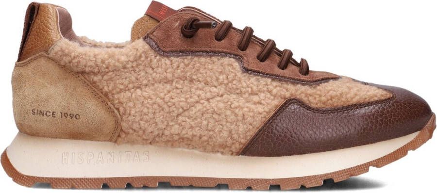 HISPANITAS Lage Sneakers Dames Hi254209 Maat: 36 Materiaal: Textiel Kleur: Beige