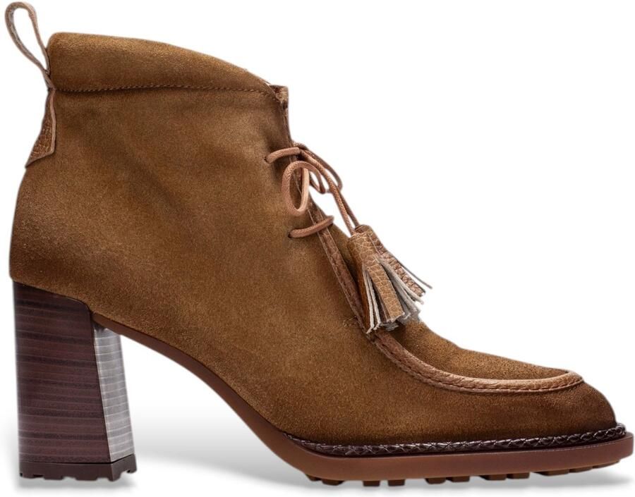 HISPANITAS Loafers Dames Hi265065- C002 Suède Camel