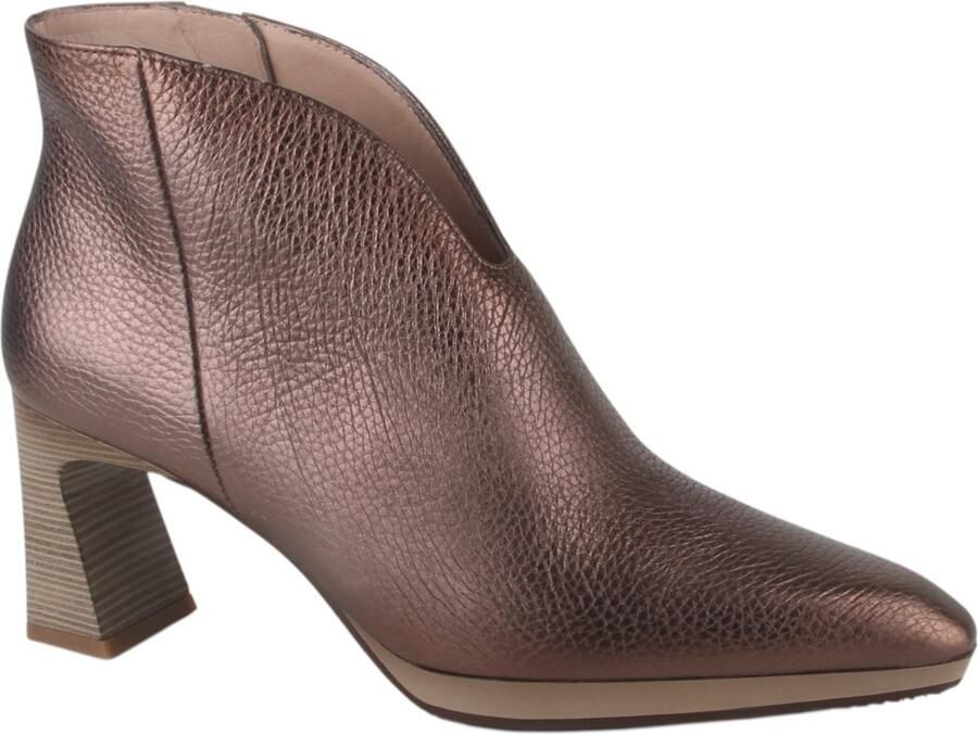 HISPANITAS Enkellaarsjes Dames Hi254270 Maat: 39 Materiaal: Leer Kleur: Bronskleurig - Foto 12