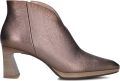 Hispanitas Hi254270 Enkellaarsjes Enkelboots met rits Dames Bronskleurig - Bruin