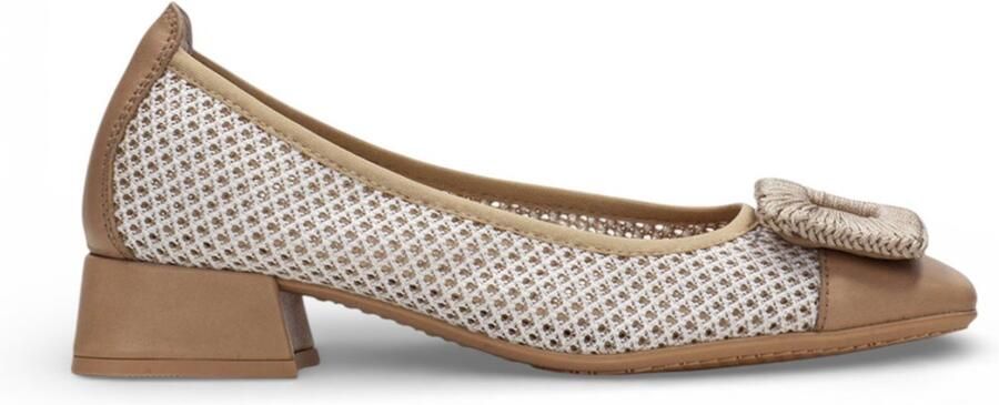 Hispanitas BHV243335 Lichtbruin Off-White