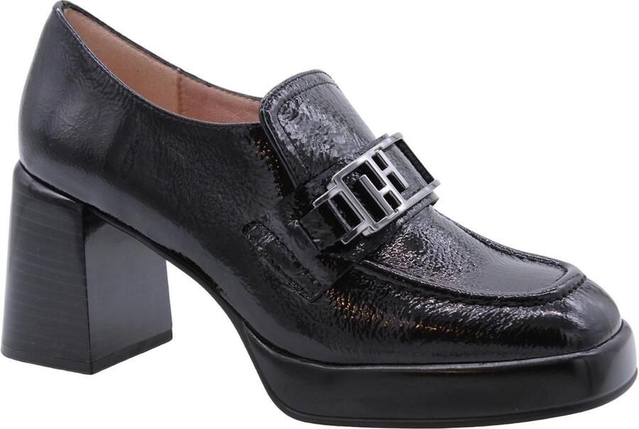 Hispanitas Basalt Leren Mocassins