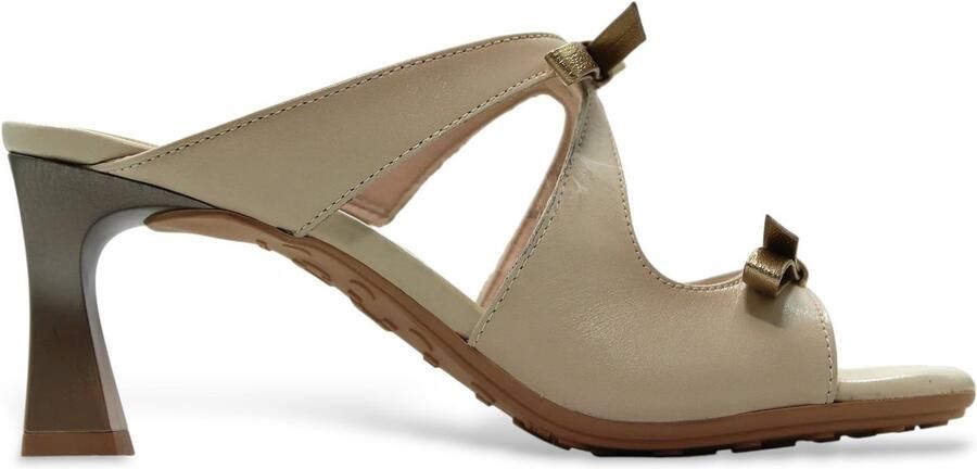 HISPANITAS Muiltjes Dames Bhv264701 Maat: 36 Materiaal: Leer Kleur: Beige