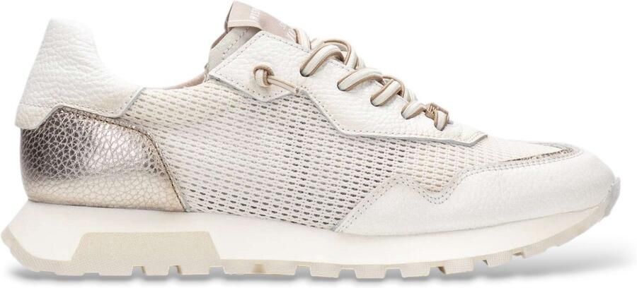 Hispanitas Boleromet Off-White Leren Sneakers