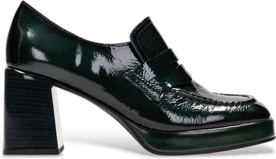 Hispanitas Bosgroene leren schoenen - Foto 2