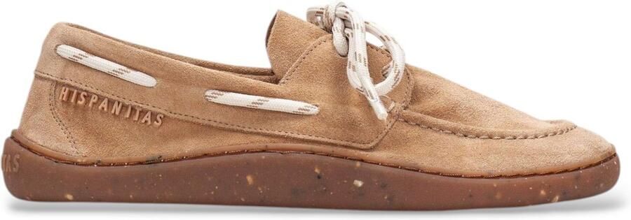 Hispanitas Lage Sneakers Mocasines Mujer Modèle Velour V26