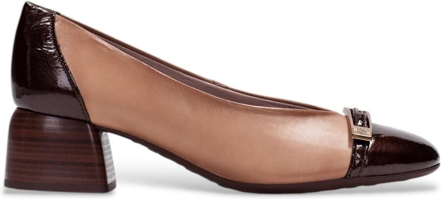 Hispanitas Bruine leren schoenen Varsovia