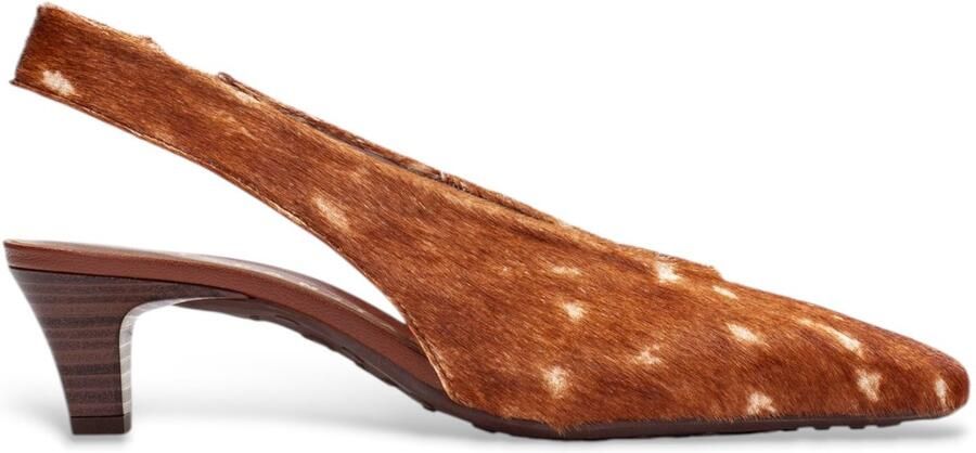Hispanitas Bruine leren schoenen Wenen