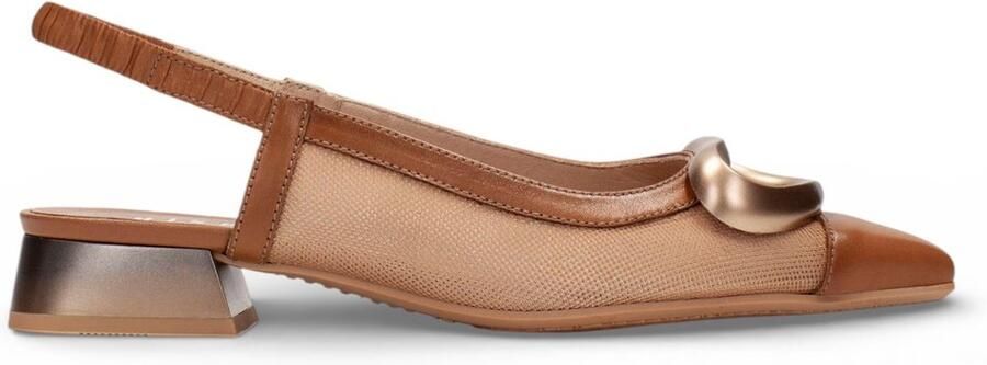 Hispanitas Bruine Soho Leren Sandalen