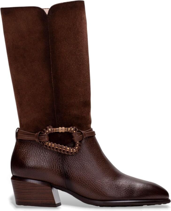 Hispanitas Bruine Verona Leren Laarzen