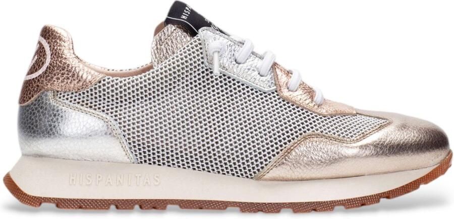 HISPANITAS Lage Sneakers Dames Chv253869 Leer Brons - Foto 2