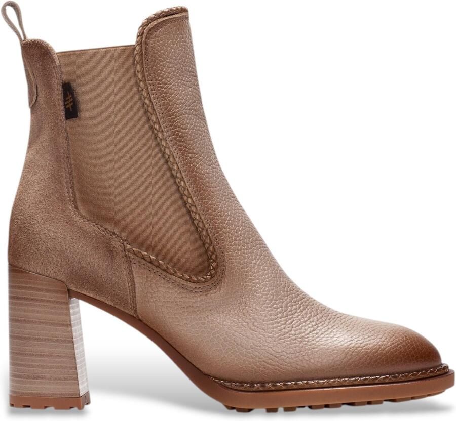 Hispanitas Dames Enkellaars Hi265063 Castoro Taupe