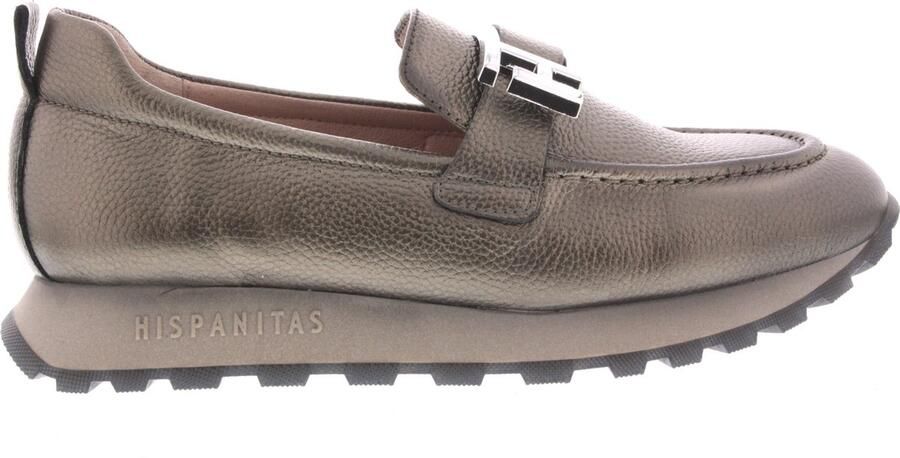 HISPANITAS Instappers Dames Hi243621 Leer Brons