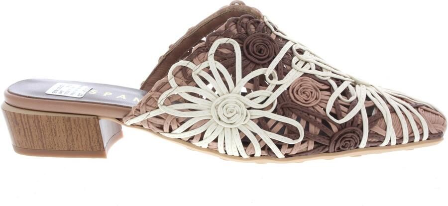 HISPANITAS Instappers Dames Hv264840 Maat: 38 Materiaal: Textiel Kleur: Beige