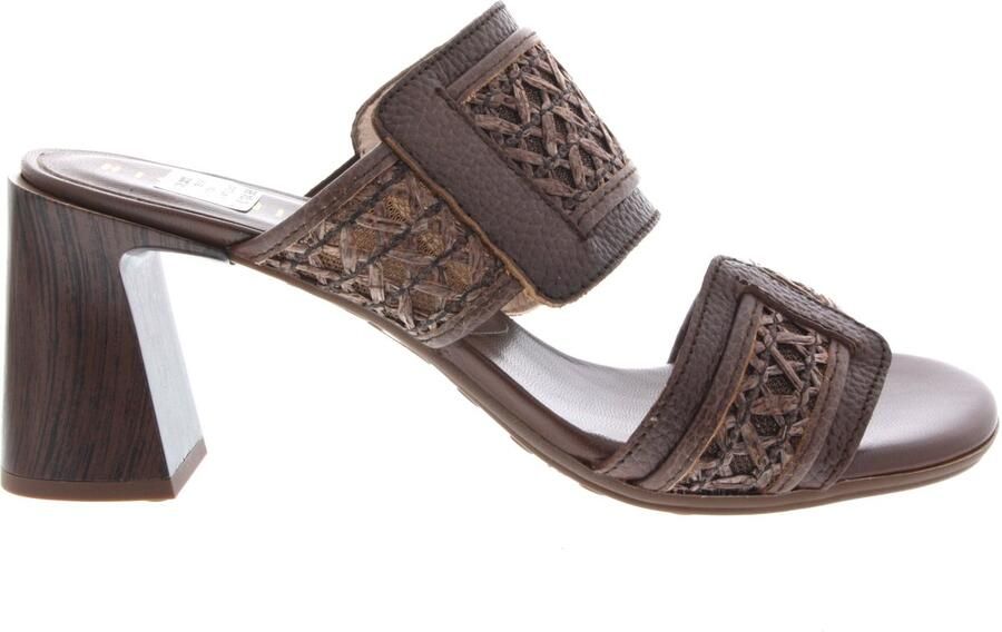 Hispanitas Dames Slippers Rhv264747-coo3 Marrakech Donkerbruin