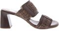Hispanitas Dames Slippers Rhv264747-coo3 Marrakech Donkerbruin - Donkerbruin