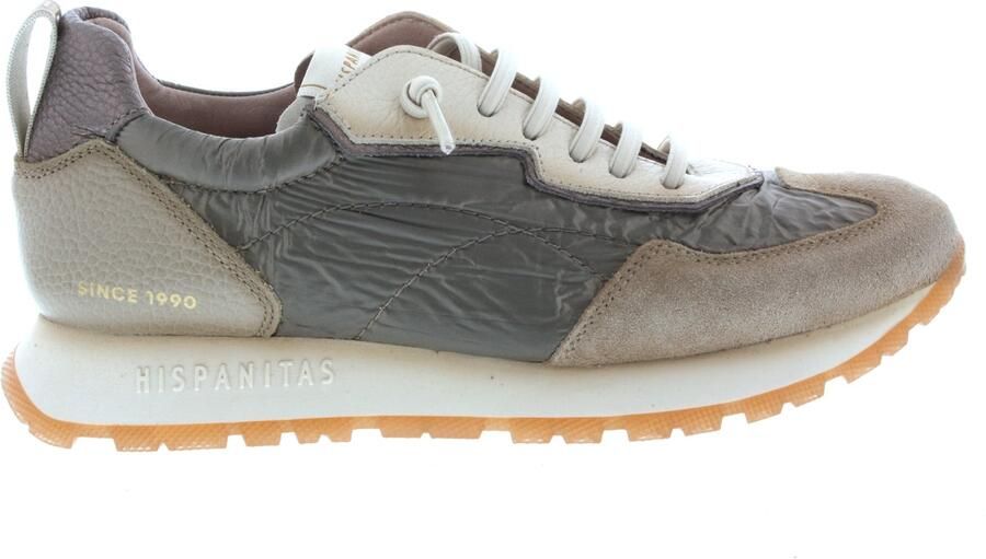 HISPANITAS Lage Sneakers Dames Hi254209 Leer Beige - Foto 4