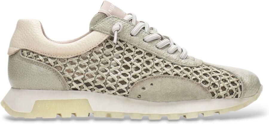 Hispanitas Grijsgroene leren Bolero-schoenen