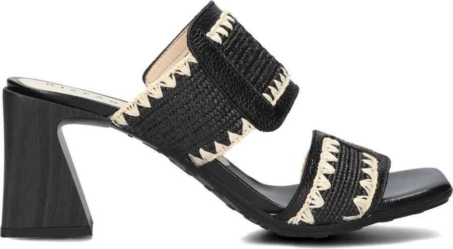 HISPANITAS Muiltjes Dames Hv253946 Maat: 35 Materiaal: Raffia Kleur: Wit