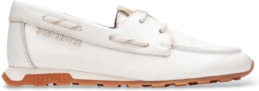 HISPANITAS Instappers Dames Hv264603 Maat: 35 Materiaal: Leer Kleur: Beige