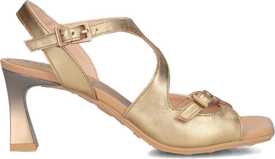HISPANITAS Hakken Dames Hv264814 Leer Goudkleurig