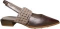 HISPANITAS Slingbacks Dames Hv264866 Leer Bronskleurig - Geel