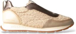 Hispanitas Kansas I25 beige leren sneakers