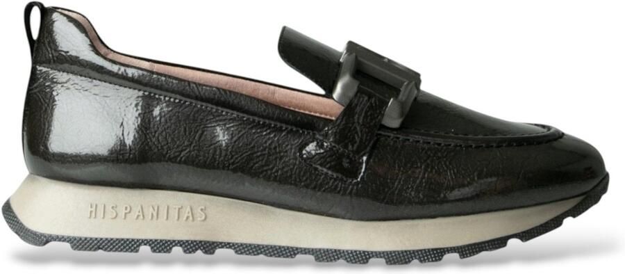 Hispanitas Kansas I25 grijze leren mocassins