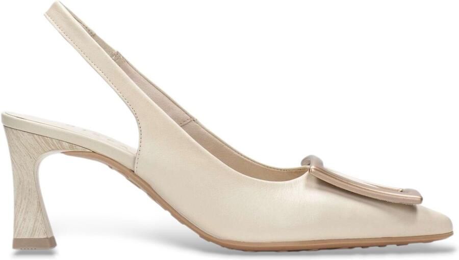 Hispanitas Leren sandalen Beige bies