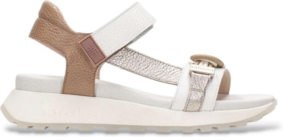 Hispanitas Leren sandalen Bolero Sport wit