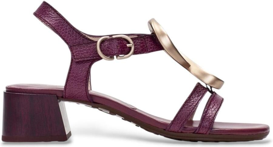 Hispanitas Leren sandalen kersen