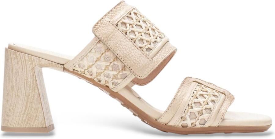HISPANITAS Muiltjes Dames Rhv264747 Maat: 41 Materiaal: Raffia Kleur: Beige