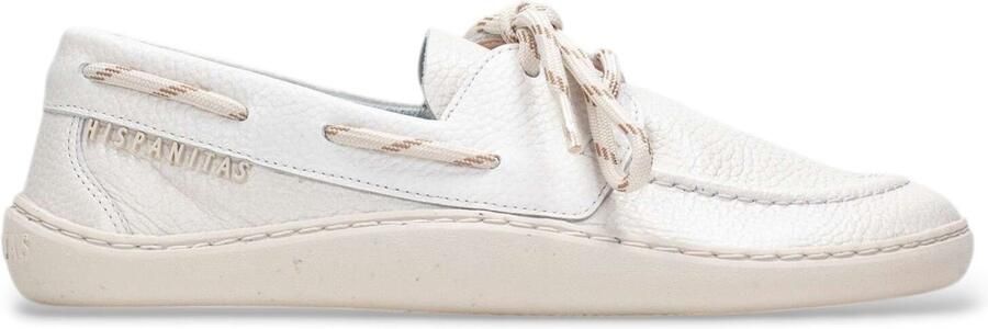 Hispanitas Off-white Bare Leren Mocassins