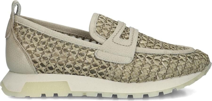 Hispanitas RHV264856 zacht groene gevlochten damesmocassin Bonne Shoe - Foto 2