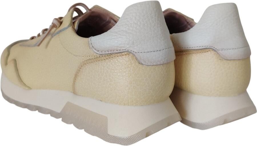 Hispanitas HV264847 Sneakers Geel Leer Dames Geel - Foto 2