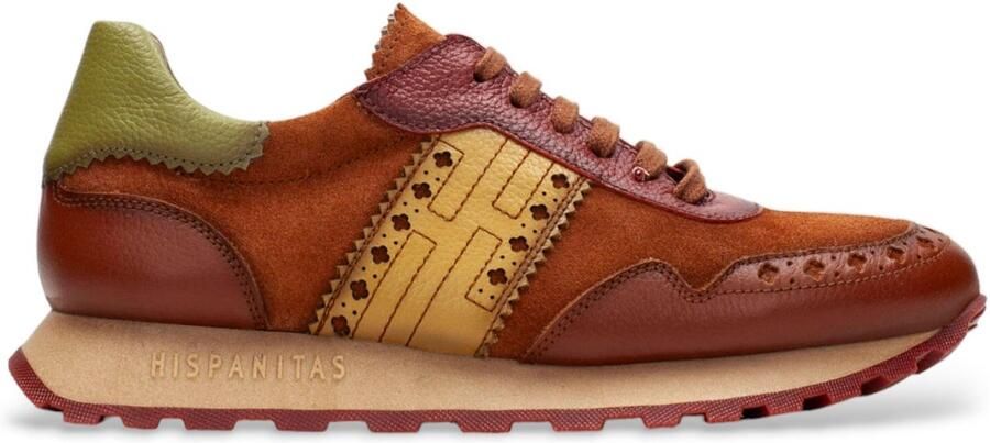 Hispanitas Stalen veelkleurige leren schoenen