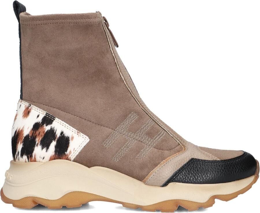 HISPANITAS Enkellaarsjes Dames Hi254270 Maat: 39 Materiaal: Leer Kleur: Bronskleurig - Foto 8