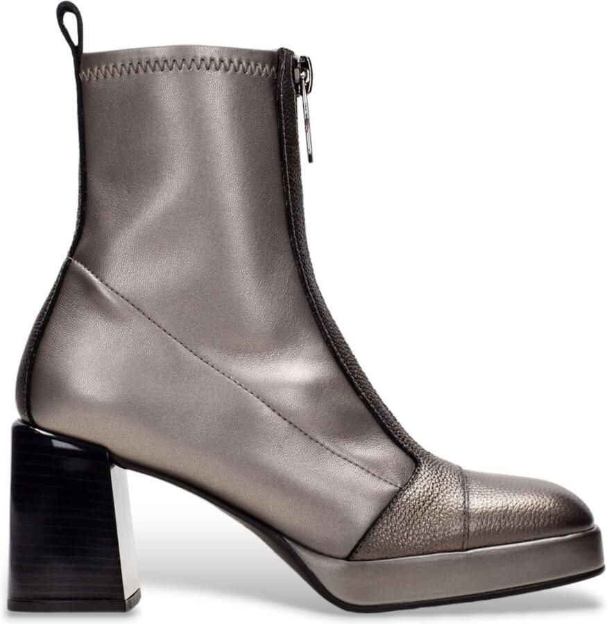 Hispanitas Zilveren blokleren enkellaarsjes