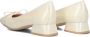 HISPANITAS Ballerina Dames Hv243466 Maat: 38 Materiaal: Lak Kleur: Wit - Thumbnail 1