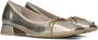 HISPANITAS Ballerina Dames Hv243466 Met Maat: 36 Materiaal: Leer Kleur: Goud - Thumbnail 1