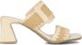 HISPANITAS Muiltjes Dames Hv253946 Maat: 40 Materiaal: Raffia Kleur: Beige - Thumbnail 1