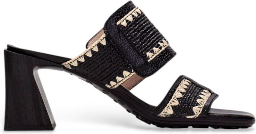 HISPANITAS Muiltjes Dames Hv253946 Maat: 35 Materiaal: Raffia Kleur: Wit