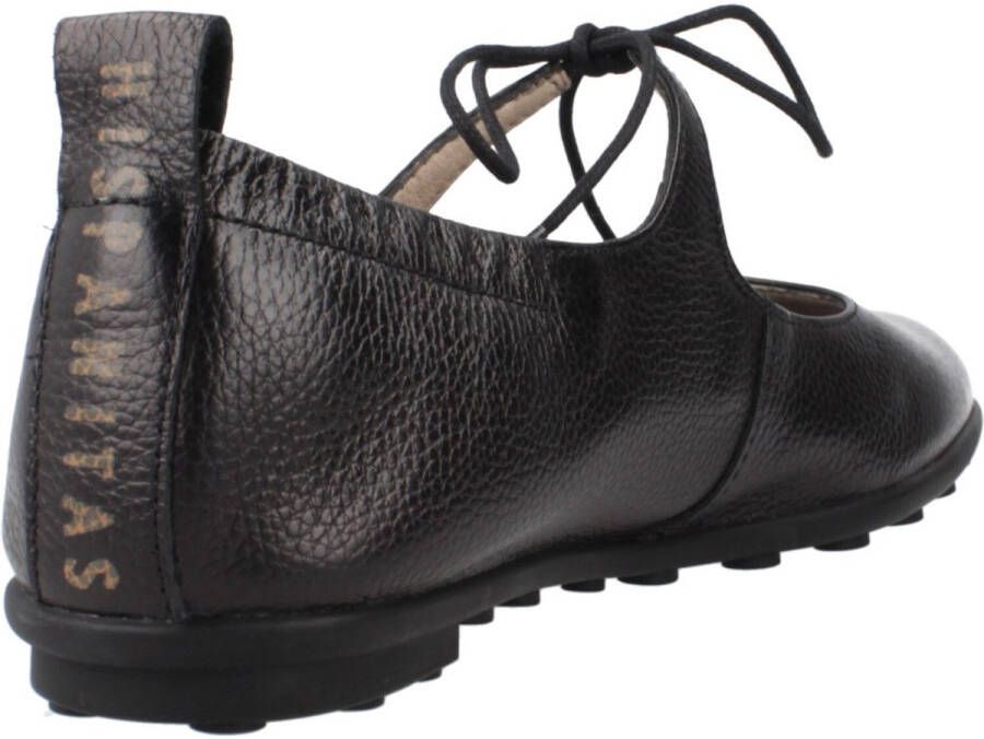 Hispanitas Stijlvolle Ballerina Schoenen voor Vrouwen Black Dames