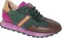 Hispanitas Loira sneakers soho cocoa forest magenta velour CHI233073 - Thumbnail 1