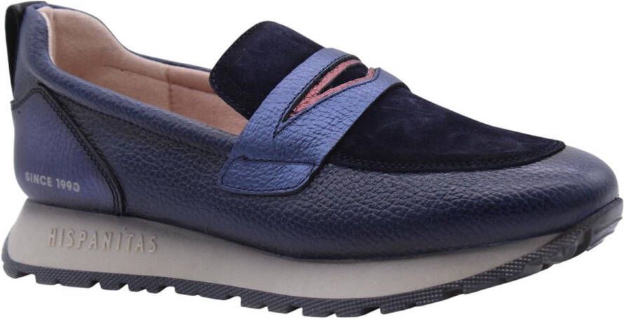 Hispanitas Mocassin Blauw